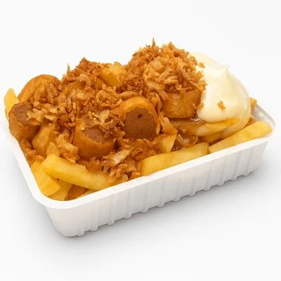 AI-gegenereerde menu-foto